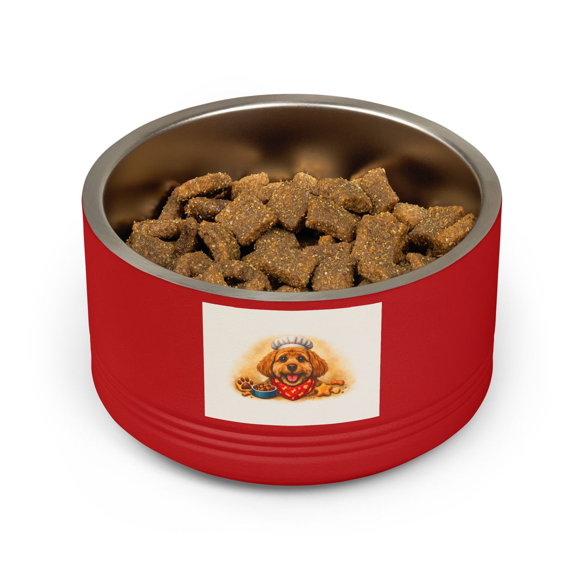 Custom Pet Portrait Bowl — Polar Camel 18oz