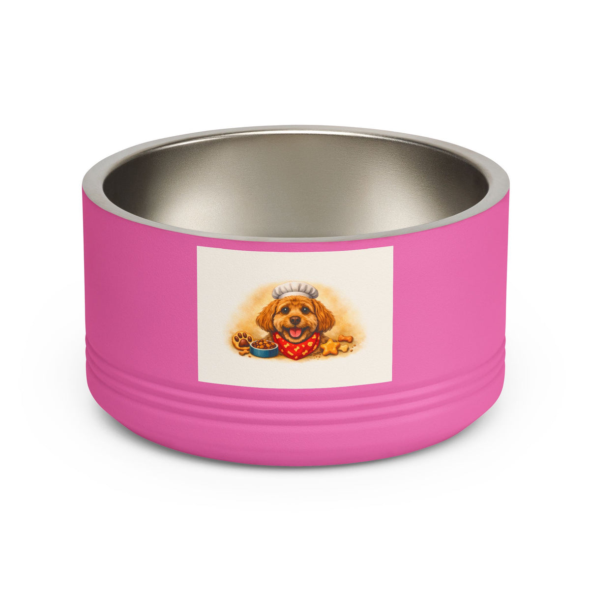 Custom Pet Portrait Bowl — Polar Camel 18oz