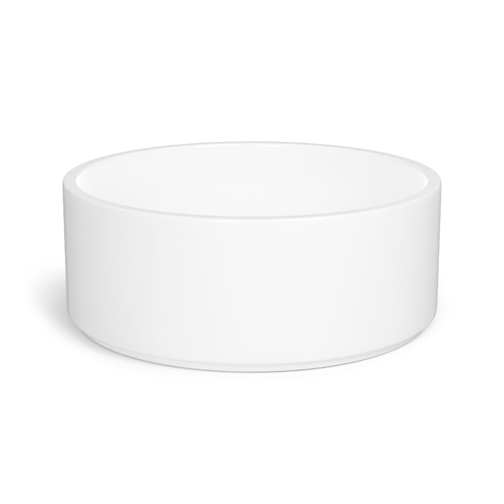 Ceramic Dog Pet Bowl — Cute Chef Pup Design, Non-Slip Food & Water Dish for Small Dogs