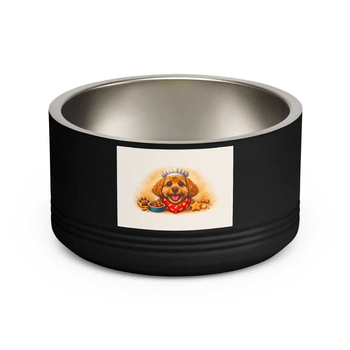 Custom Pet Portrait Bowl — Polar Camel 18oz