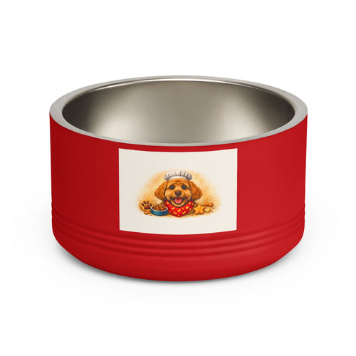 Custom Pet Portrait Bowl — Polar Camel 18oz